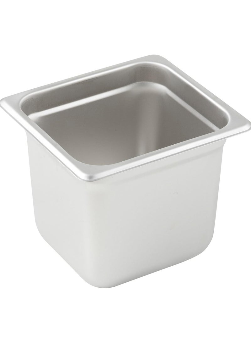 Winco Anti-Jamming Steam Pan, 1/6 by 6-Inch, 24-Gauge