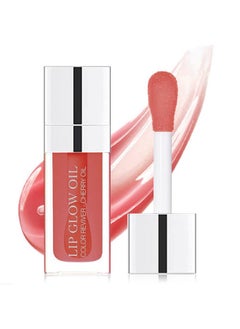Charm Kiss Hydrating Lip Glow Oil Moisturizing Lip Oil Gloss Transparent Plumping Lip Gloss Transparent Toot Lip Oil Korean Fashion Lip Glosslip Oil Tinted For Lip Care And Dry Lips Rosewood  - Image 2
