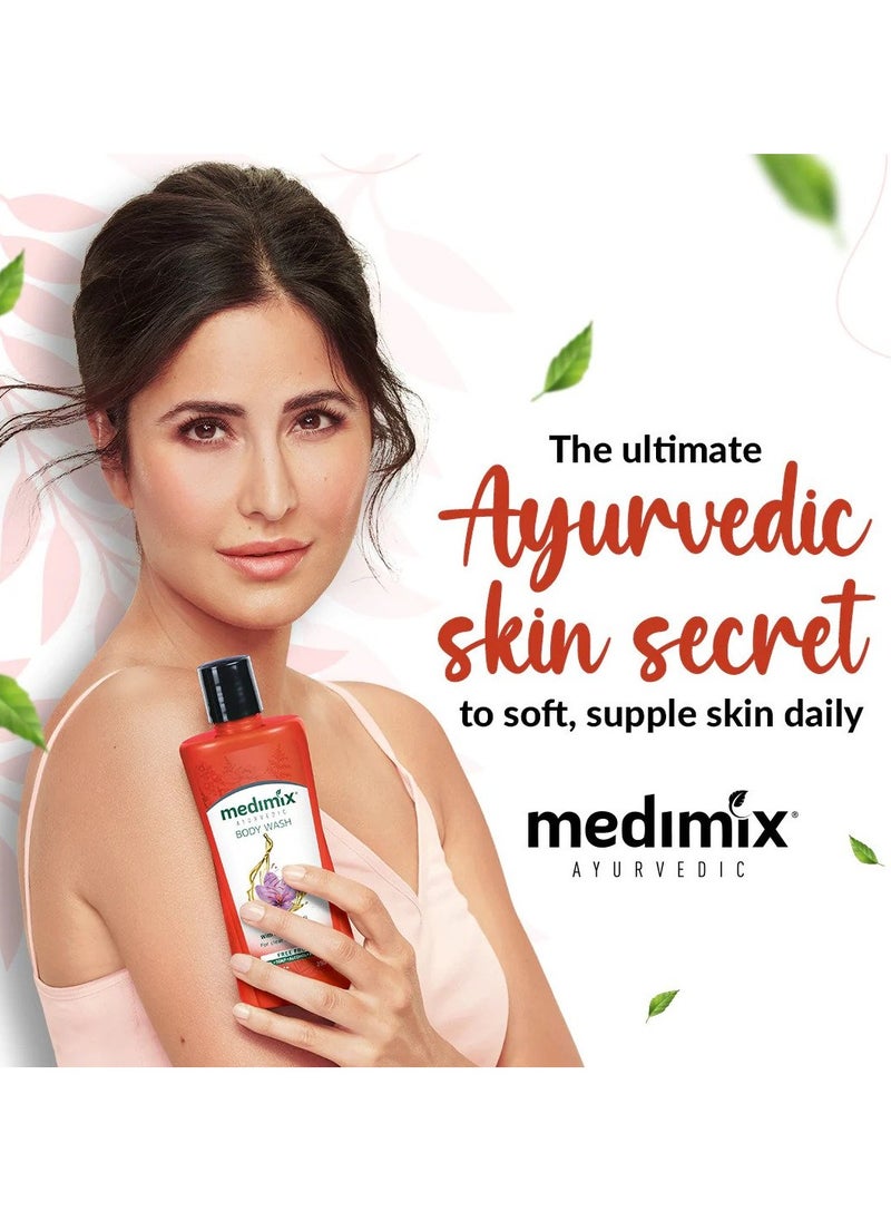 Medimix Kumkumadi Body Wash with Natural Glycerine 300ml  - Image 2