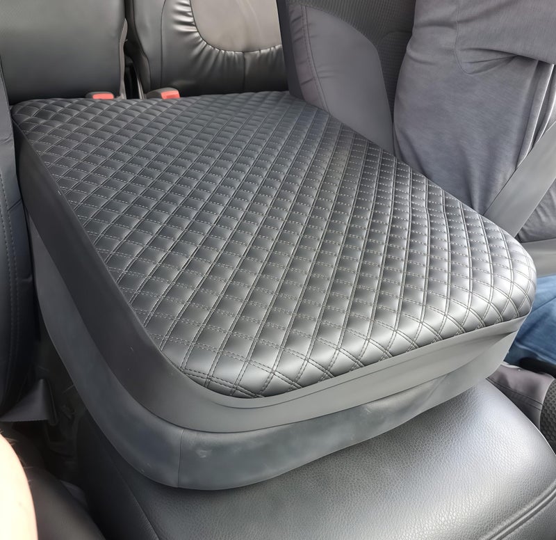 It'sus Leather Car Auto Center Armrest Console Box Lid Cover Protector Fit For Dodge Ram Pickup 1993-2013 Black