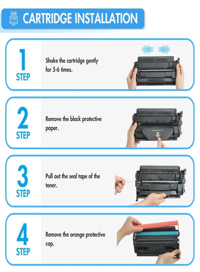 TRUE IMAGE Compatible Toner Cartridge Replacement for Canon 057 057H CRG-057 Work with ImageCLASS MF445dw MF448dw LBP226dw LBP227dw LBP228dw MF449dw MF445 Laser Printer Ink (Black, 2-Pack) - Image 4