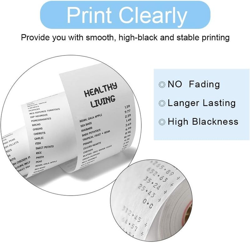 Bigger 12 Pack Compatible SP700 Printer Ribbon B/R Replacement for Star RC-700BR SP-700BR SP-712 SP-742 Ink Ribbon, Black and Red - Image 5