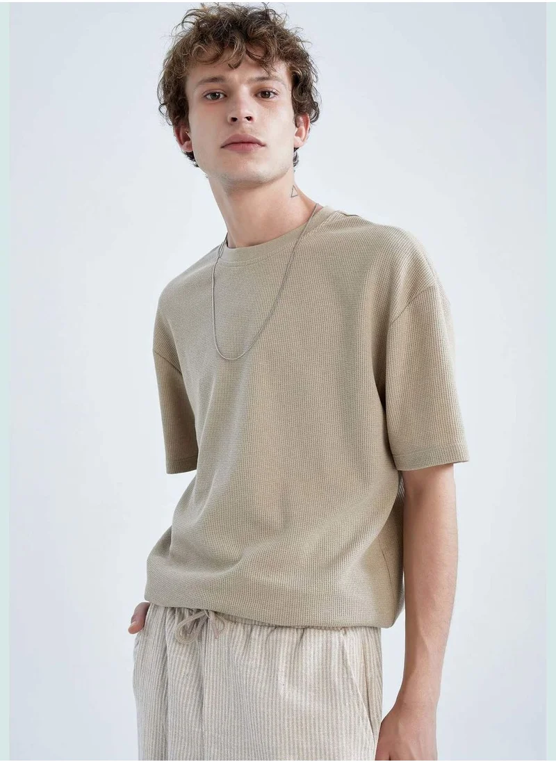 DeFacto Comfort Fit Short Sleeve T-Shirt