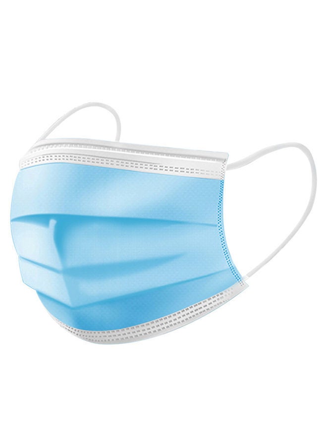 NIBEMINENT 50-Piece Three Layer Anti-Dust Disposable Surgical Mask Set