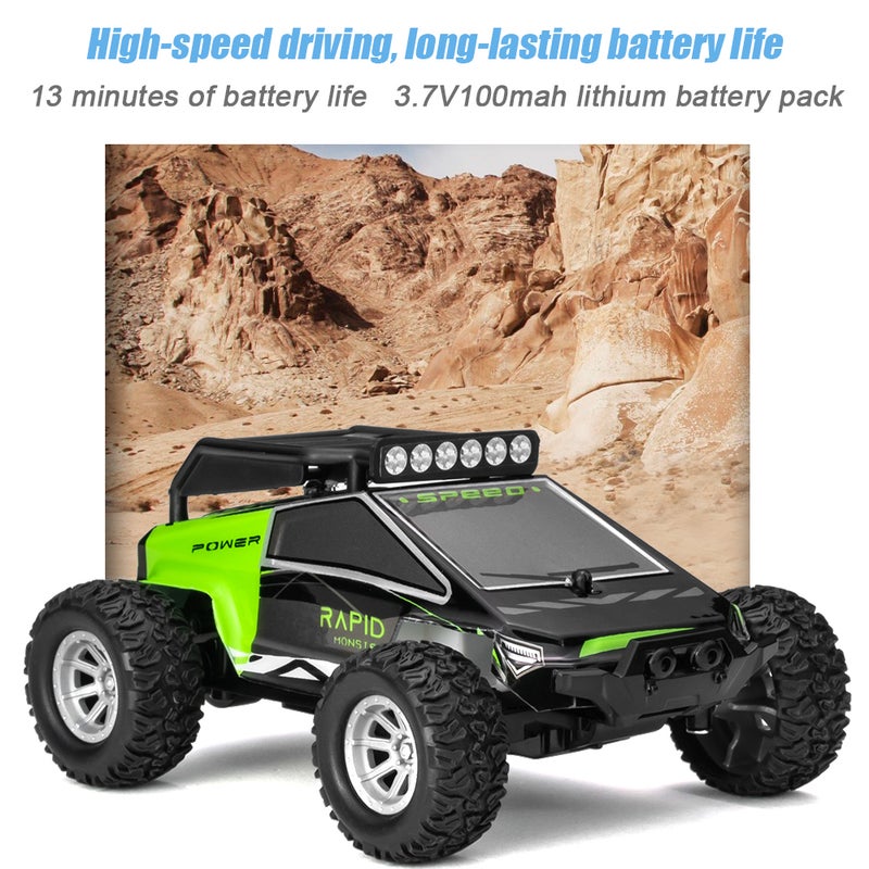 S638 RC Cars Mini Remote Control Car for Kids 2.4GHz 1:32 RC Car With LED Light 20KM/H High Speed Racing Car with 3 Battery - Image 5