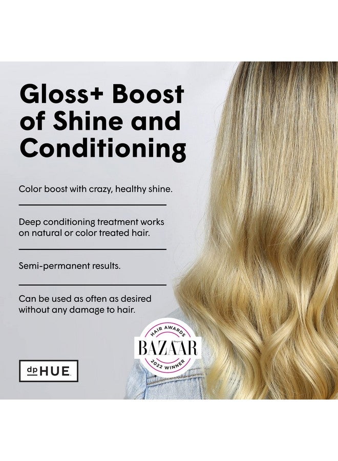dpHUE Gloss+ Sheer 6.5 Oz Unpigmented Deep Conditioner & Gloss+ Shade Diluter Add Shine To Natural Or Colortreated Hair Glutenfree Vegan - Image 3