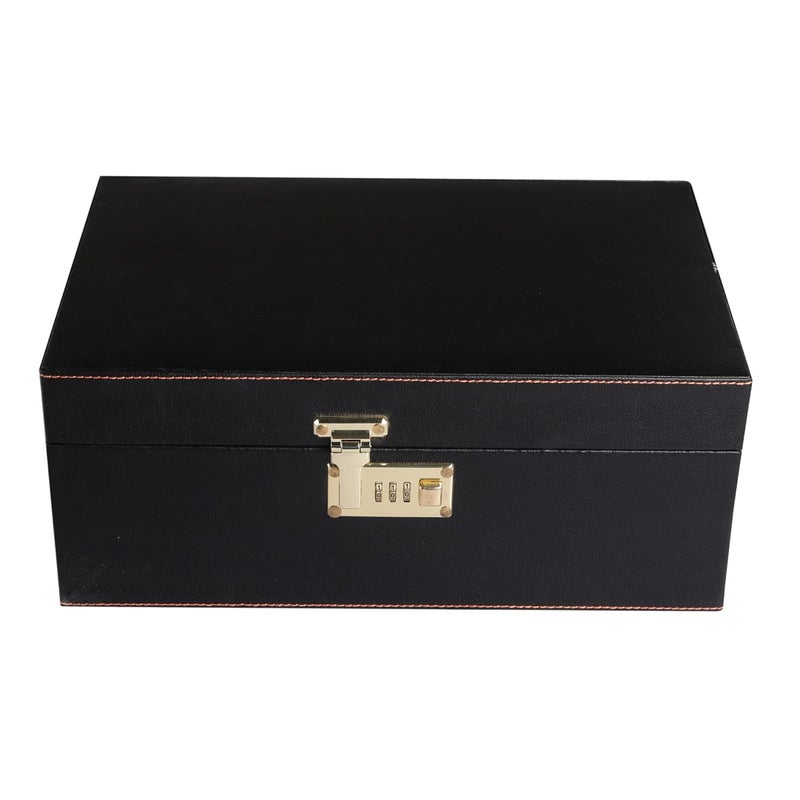 Anything & Everything Premium Bar Accessories Set with Whiskey Glasses | Portable Leatherette Bar Accessories Set | Bar Accessories Set for Picnic | Bar Set for Travel | Bar Set for car | (Black) - Image 3