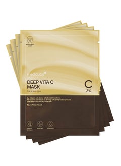 Medicube Deep Vita C Mask Pack Of 4  - Image 1