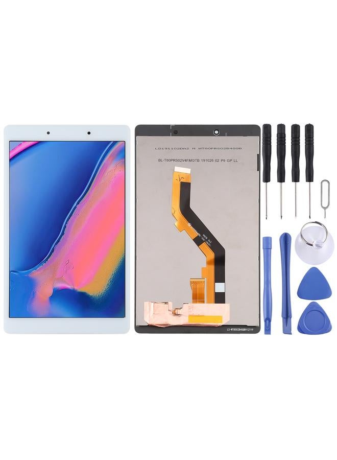 erorex Replacement OEM LCD Screen for Samsung Galaxy Tab A 8.0 2019 SM-T290 WIFI Version with Digitizer Full Assembly White  - Image 1
