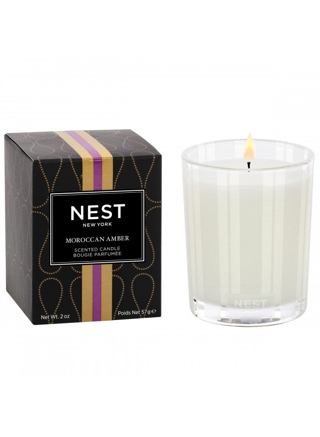 NEST Fragrances Votive Candle- Moroccan Amber , 2 oz - Image 1