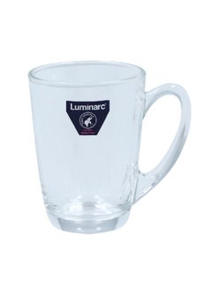 Luminarc 6-Piece Tempered Glass New Morning Mug Set Clear  - Image 1