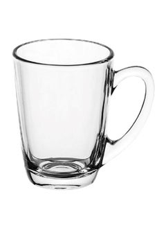 Luminarc 6-Piece Tempered Glass New Morning Mug Set Clear  - Image 2
