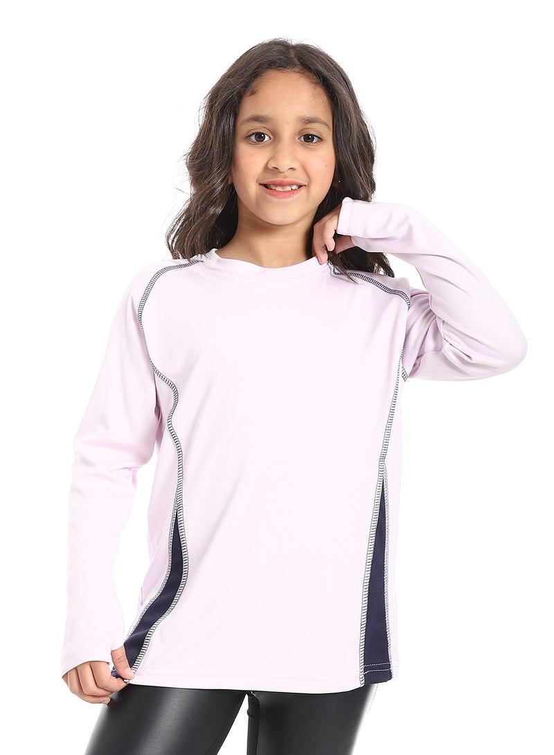 Caesar Girls' sports T-shirt with sleeves and a handle - Image 2