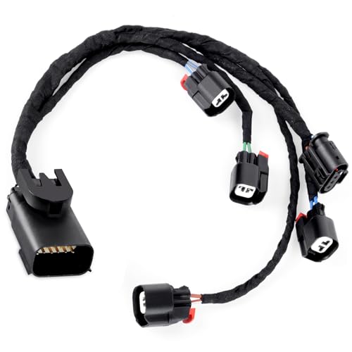 DXGTOZA Fuel Injection Ignition Harness for GM Left Hand Fuel Rail 5.3L 6.2L V8 Replace # 28329581 28388775 12685360 12687244 - Image 2