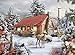 Bits and Pieces 1000 Large Piece Jigsaw Puzzle for Adults New Friends 1000 pc Snowy Winter Scene Jigsaw by Artist Alan Giana - Image 3