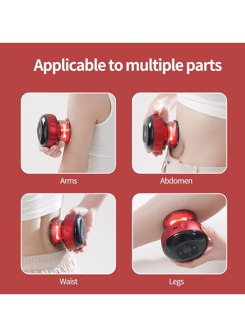 Generic - Electric Cupping Therapy Massager Equipment Tools, Scraping Hot Compression Sucking Function, Suitable for Scraping Back, Arm, Waist and Leg, Whole Body Relaxation - Image 1