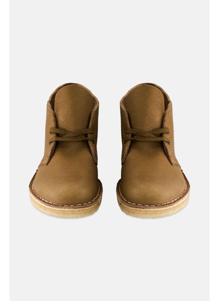 clarks Men Standard Lace Up Ankle Boots, Olive  - Image 3