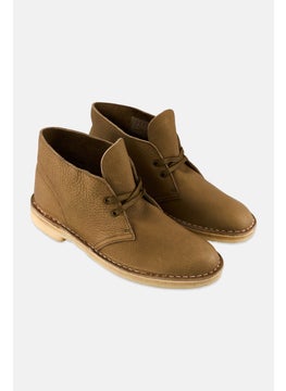 clarks Men Standard Lace Up Ankle Boots, Olive  - Image 1