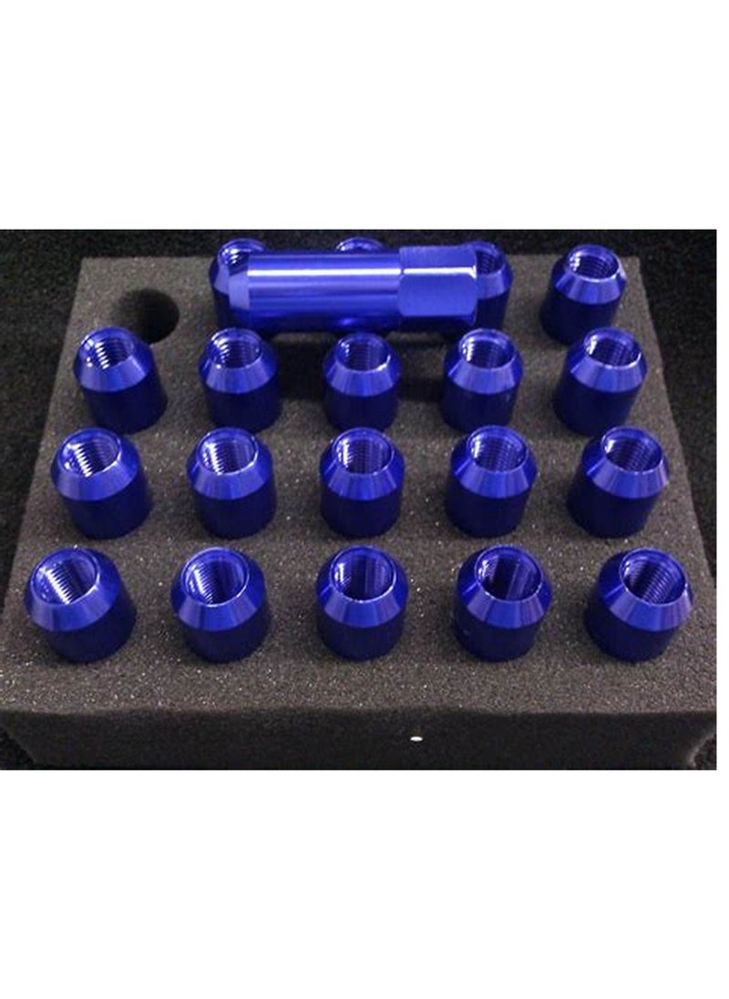 Blox  Forged Aluminum Wheel Lug Nuts M12 X 1.5mm Blue - pzsku/Z69023A430121DB8DC602Z/45/_/1689152766/75d8fac1-f8f2-4b30-a978-90be35856c4c