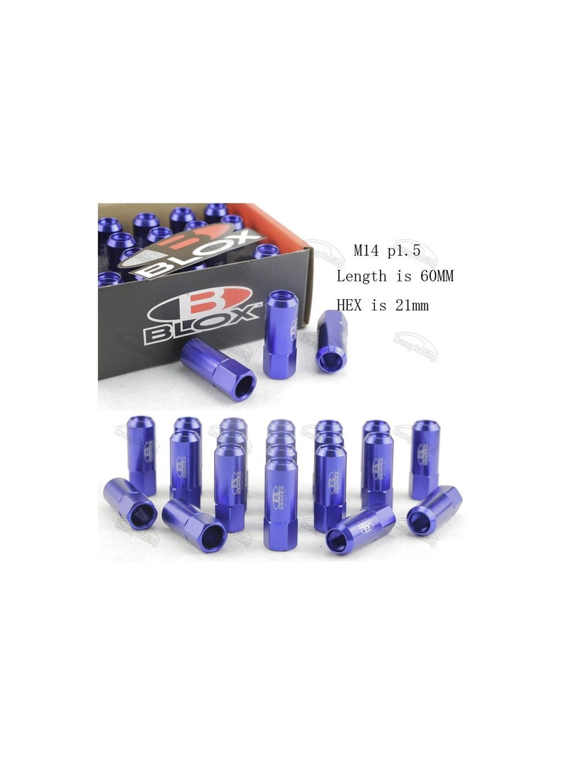 Blox  Forged Aluminum Wheel Lug Nuts M12 X 1.5mm Blue - pzsku/Z69023A430121DB8DC602Z/45/_/1689152766/d8e3f7a1-1dff-4367-acbf-2f7a1e75d3ea