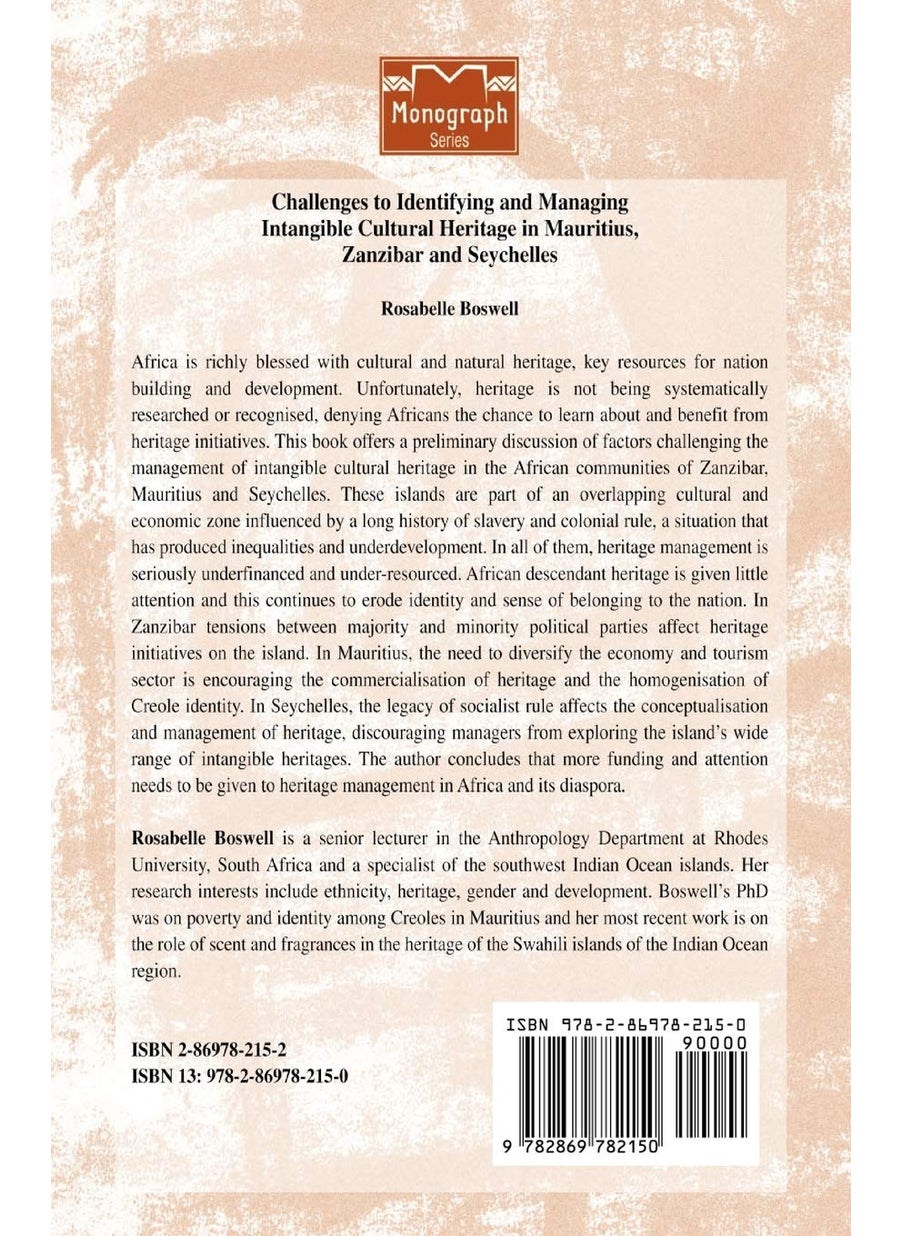 Challenges to Identifying and Managing Intangible Cultural Heritage in Mauritius, Zanzibar and Seychelles  - Image 2