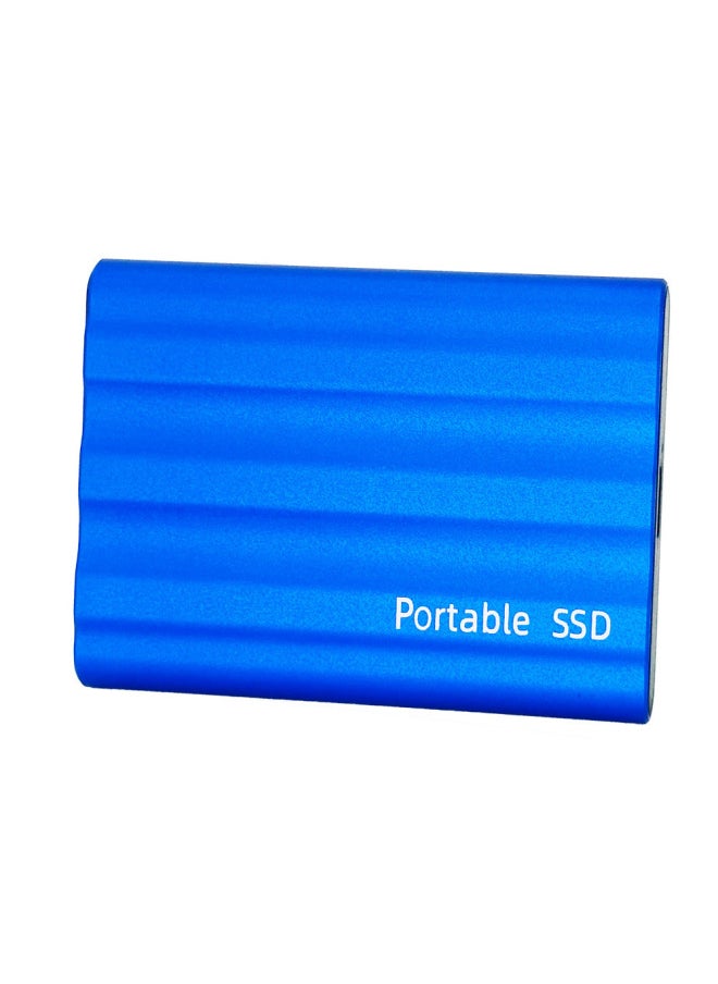 Generic - Dedicated SSD Mobile SSD High-speed Transmission USB3.1 Expansion Upgrade 500G-128TB-Capacity:2TB (high Speed)-Interface:Blue - Image 1