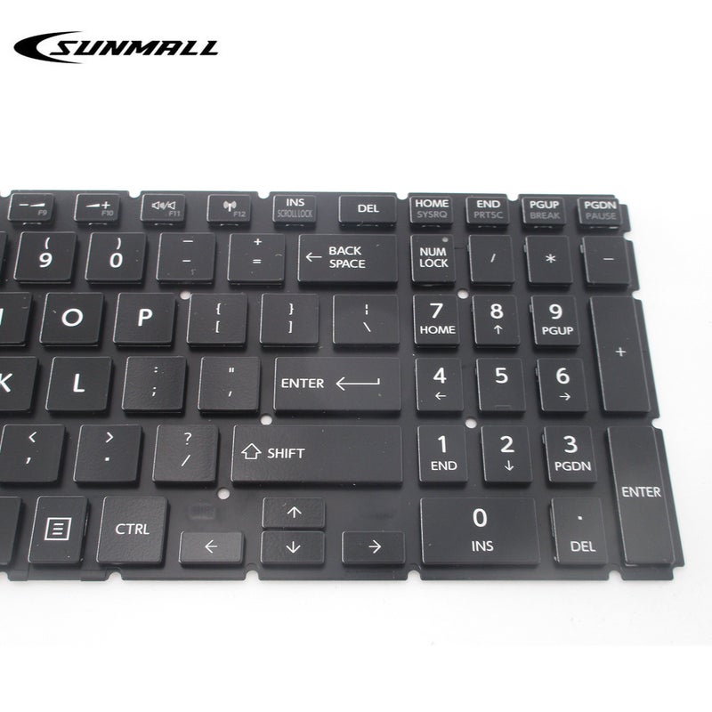 SUNMALL Backlight Keyboard Replacement Compatible with Toshiba Satellite Radius P55W-B P55W-c l50-b l55t-b5271 s55t-b5273nr l55d-b5364 p55w-c5200 p55w-b5318 p55w-c5200x p55w-b5112 p55w-b5220 Laptop - Image 5