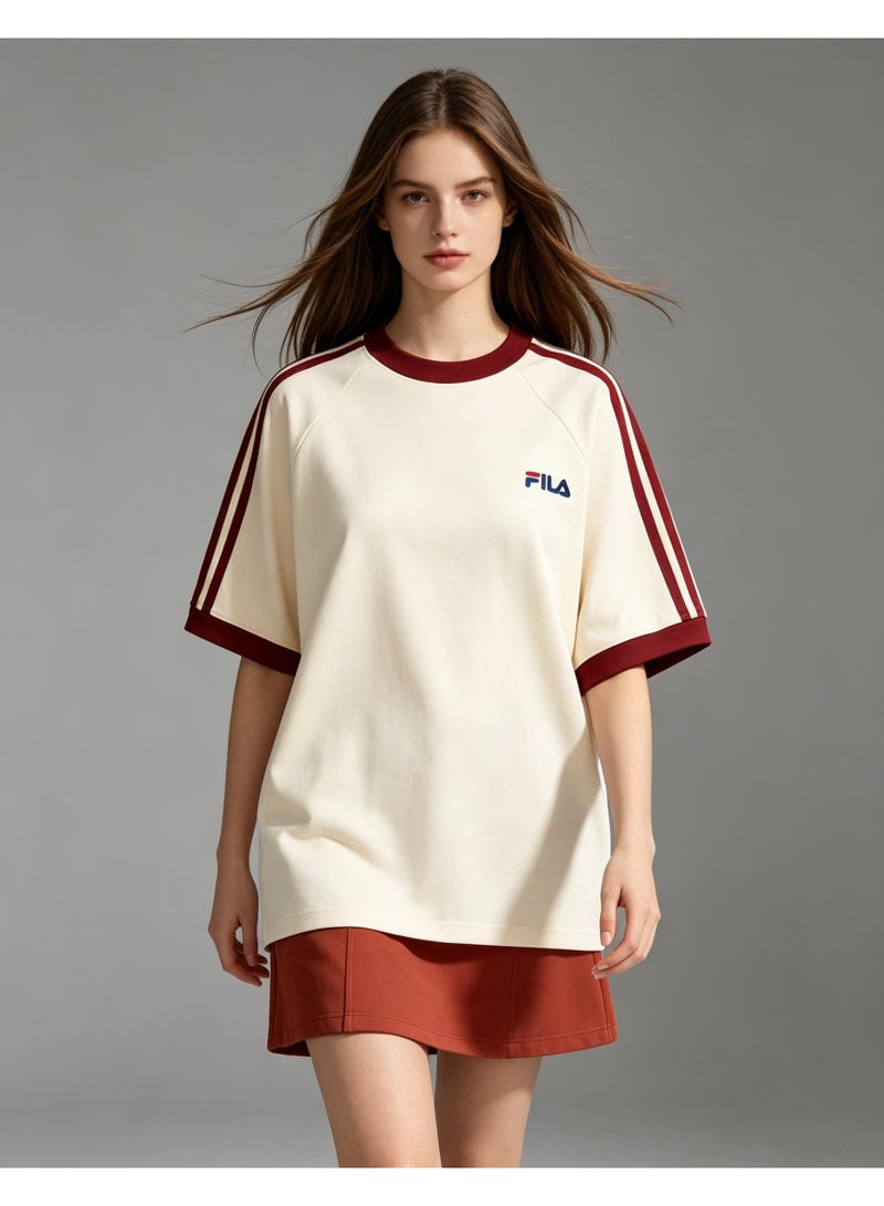 FILA round neck short-sleeved shirt, unisex. Suitable for outdoor sports and fitness. - Image 5