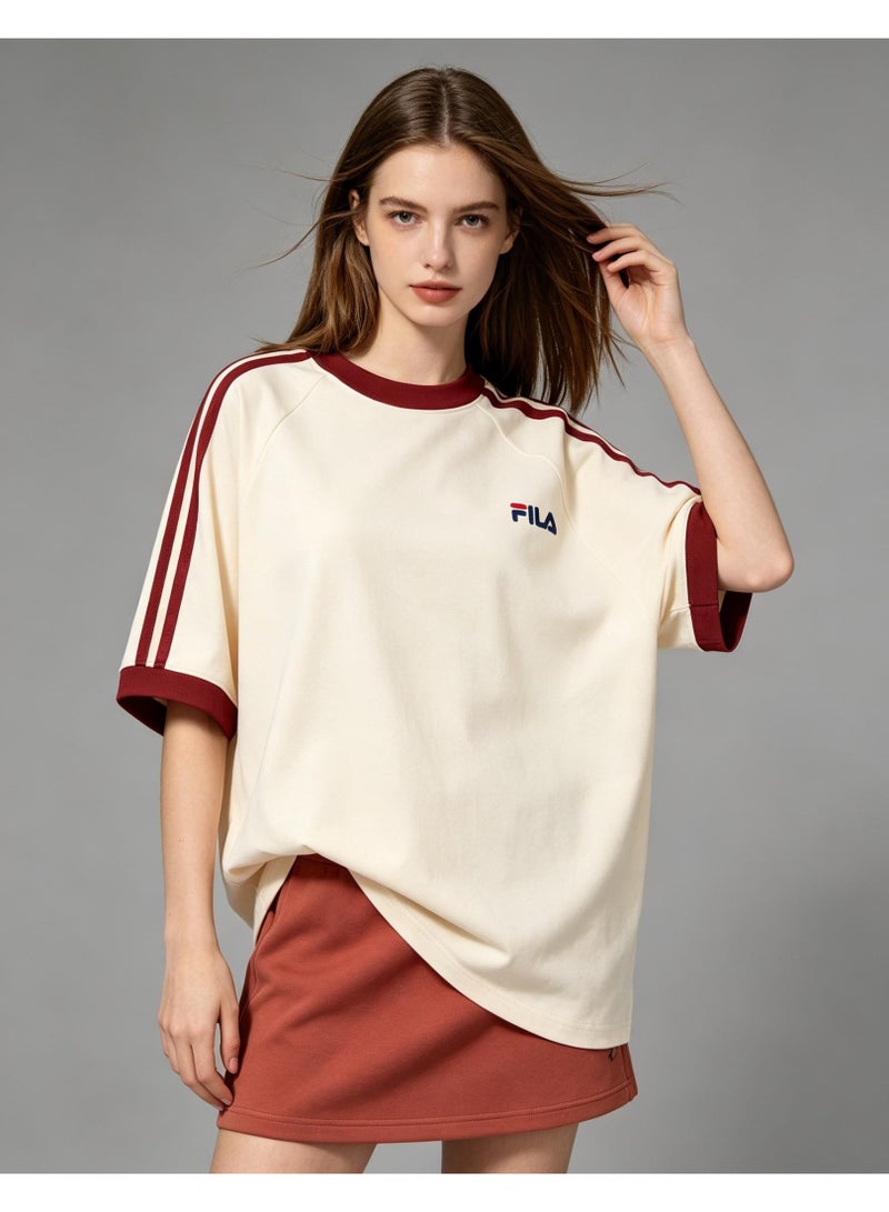 FILA round neck short-sleeved shirt, unisex. Suitable for outdoor sports and fitness. - Image 1