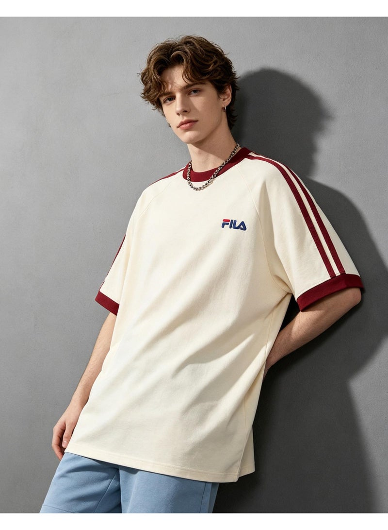 FILA round neck short-sleeved shirt, unisex. Suitable for outdoor sports and fitness. - Image 2