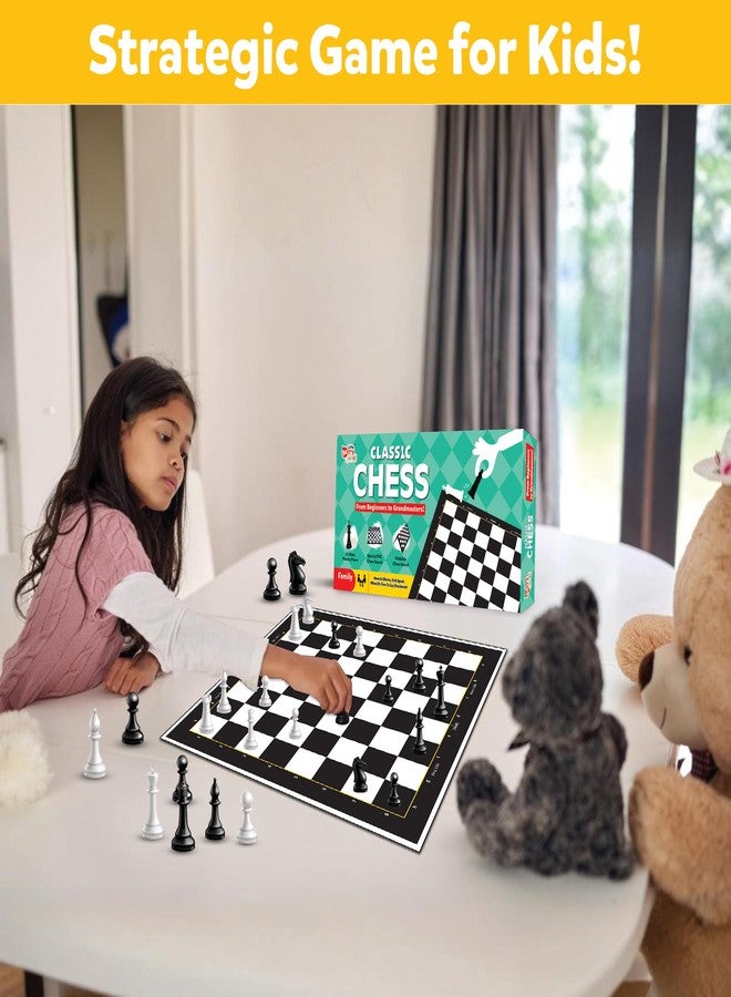 Little Berry Junior Chess Board Game Set (Pack of 6) | 11”x11” Foldable Game Board | Birthday Return Gifts for Kids Ages 8 9 10 11 12 | Strategy Game | Gift Set - Image 3