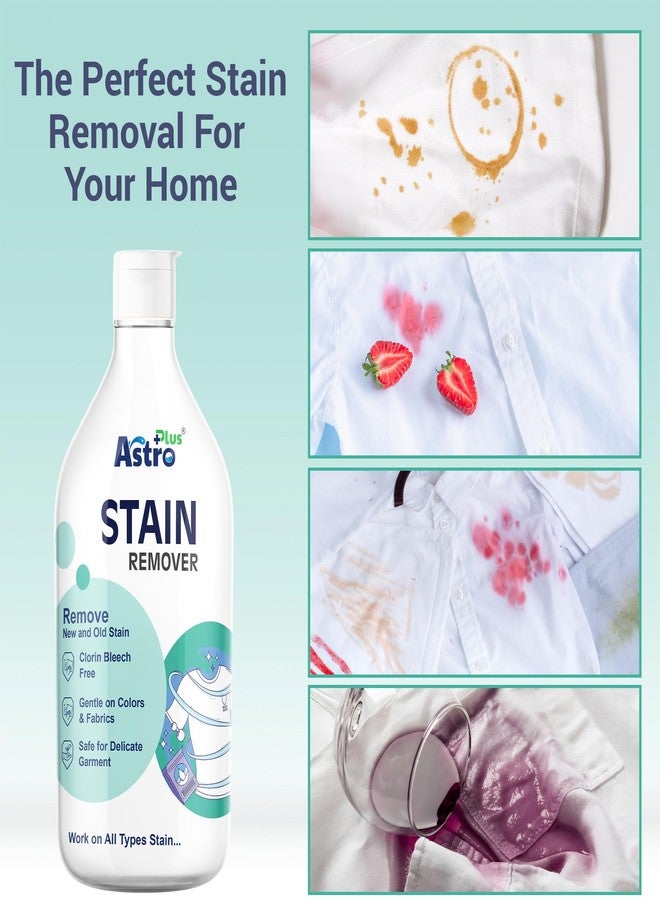 ASTRO PLUS + Astro Plus+ Stain Remover Liquid With Active Enzymes Stain Remover- 500ml - Image 3