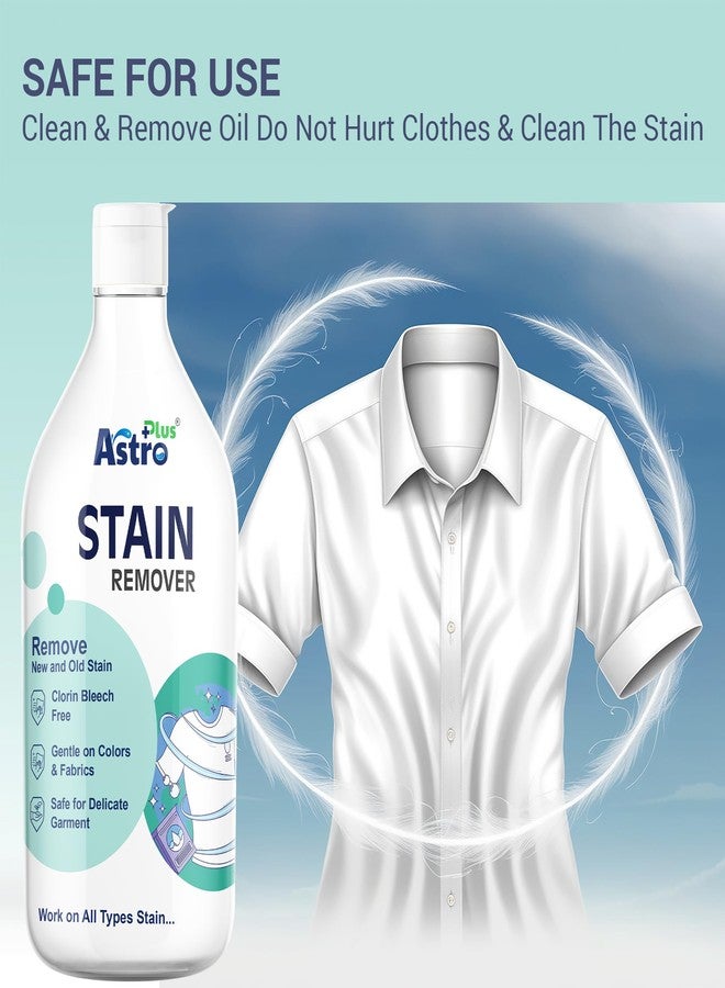 ASTRO PLUS + Astro Plus+ Stain Remover Liquid With Active Enzymes Stain Remover- 500ml - Image 5