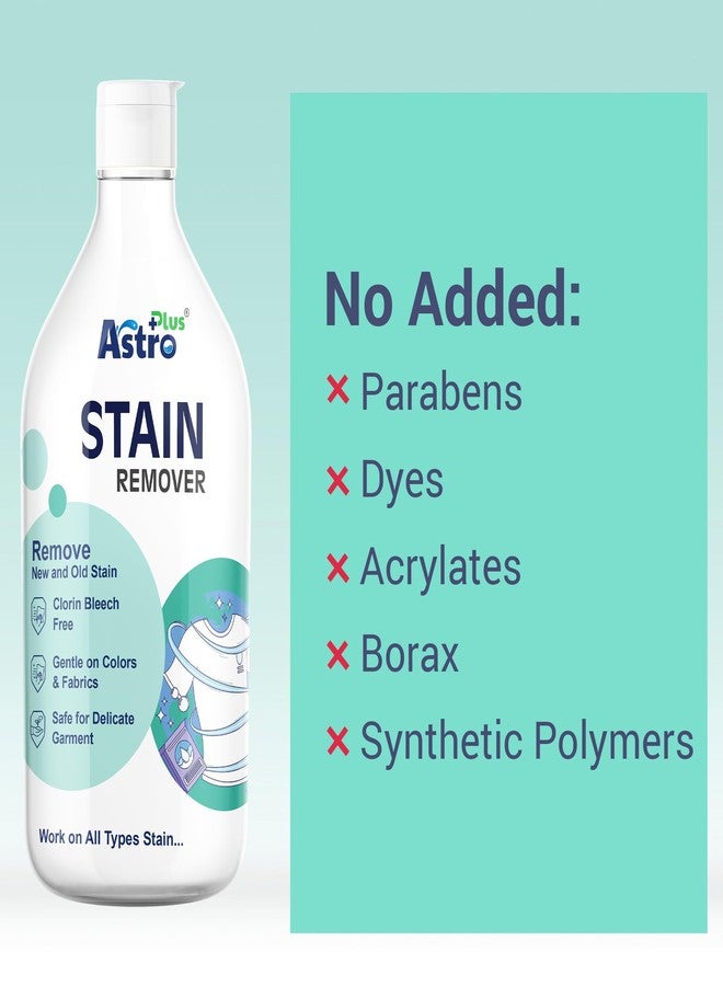 ASTRO PLUS + Astro Plus+ Stain Remover Liquid With Active Enzymes Stain Remover- 500ml - Image 4