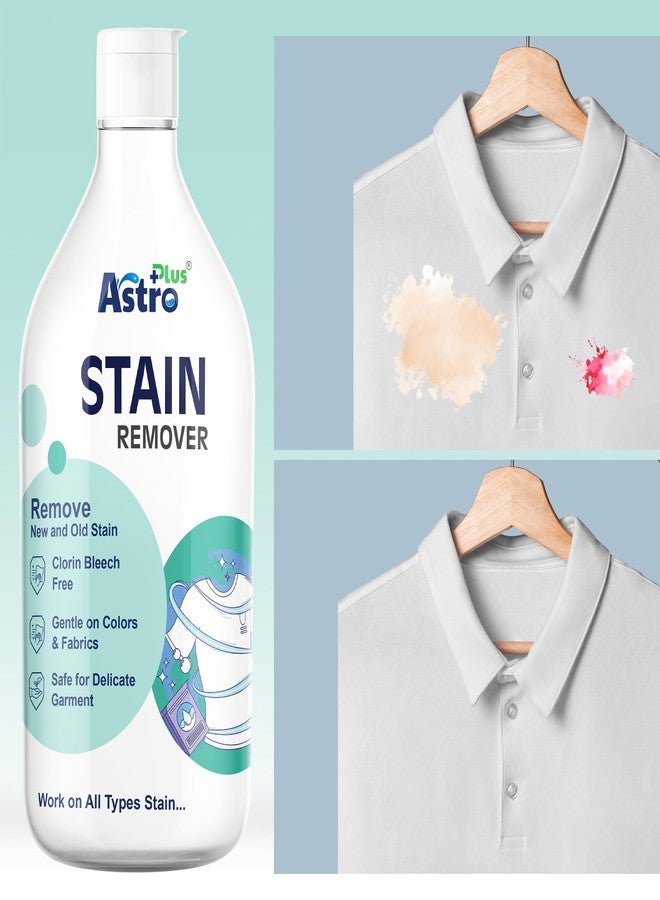 ASTRO PLUS + Astro Plus+ Stain Remover Liquid With Active Enzymes Stain Remover- 500ml - Image 2