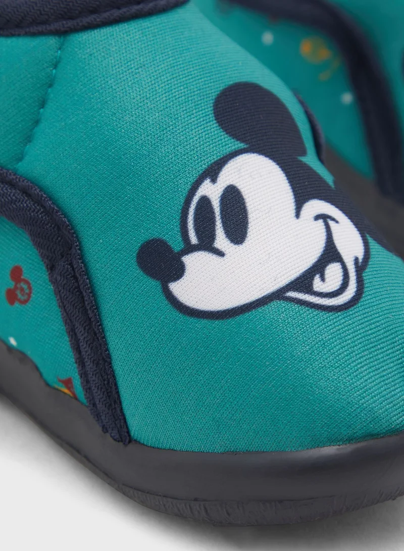Zippy Infant Mickey Velcro Slim Ons
