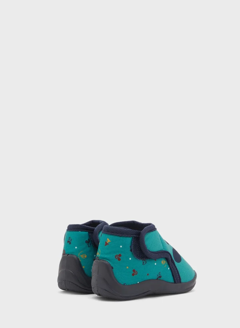 Zippy Infant Mickey Velcro Slim Ons