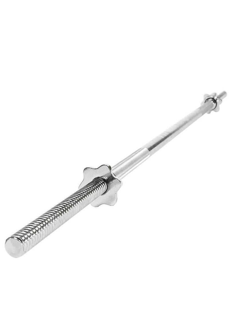 KANGAROO 120cm Weight Lifting Bar – Chrome Pivot Lock, High Strength Exercise Bar for Home & Gym Strength Training, Durable & Versatile - Image 2