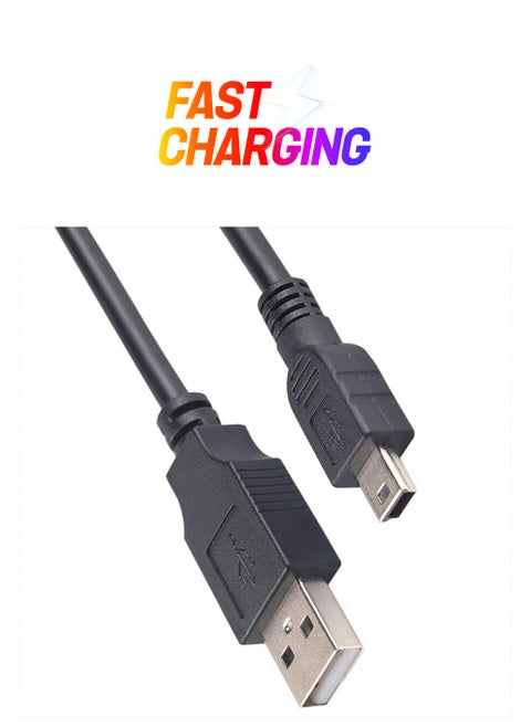 USB Cable Compatible with Canon Camera, Data Interface Cable Compatible with Canon PowerShot ELPH EOS DSLR Cameras and Camcorders