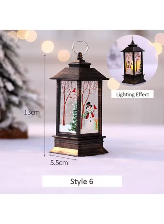 ACLIX Christmas Flame LED Light Black 13.50x5.50x6.00centimeter  - Image 2