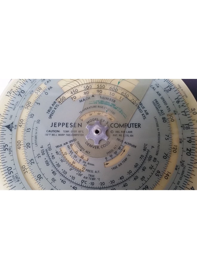 Jeppesen CR-3 Circular Computer (6" Diameter) JS514237 - Image 3