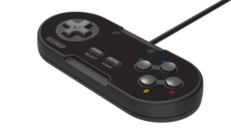 Retro Bit Retro-Bit Legacy 16 Wired USB Controller - Features Home, SS & ZL/ZR Buttons - for Switch, PC, MacOS, RetroPie, Raspberry Pi - Onyx - Image 2