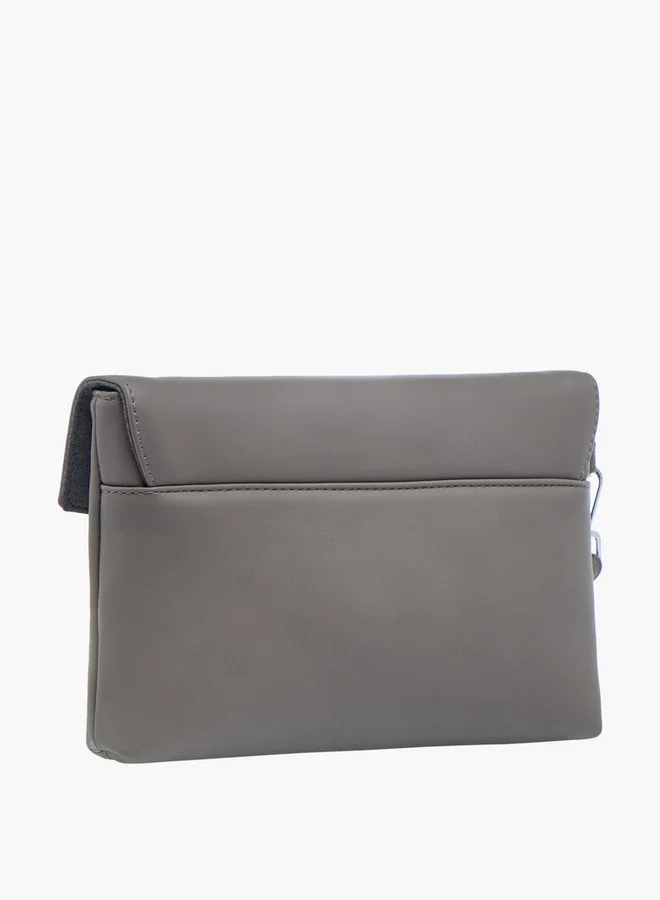 DUCHINI Solid Bag with Wristlet