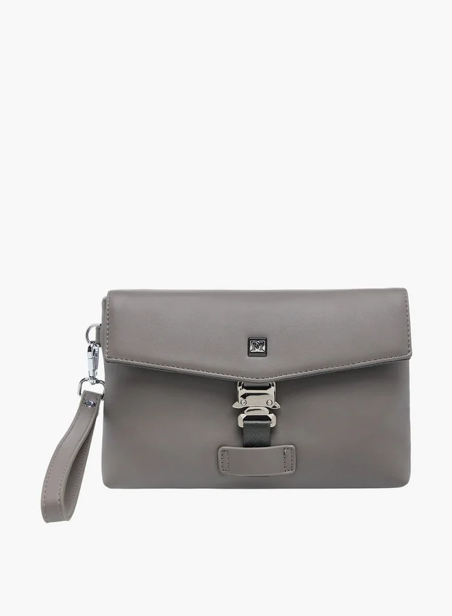 Solid Bag with Wristlet