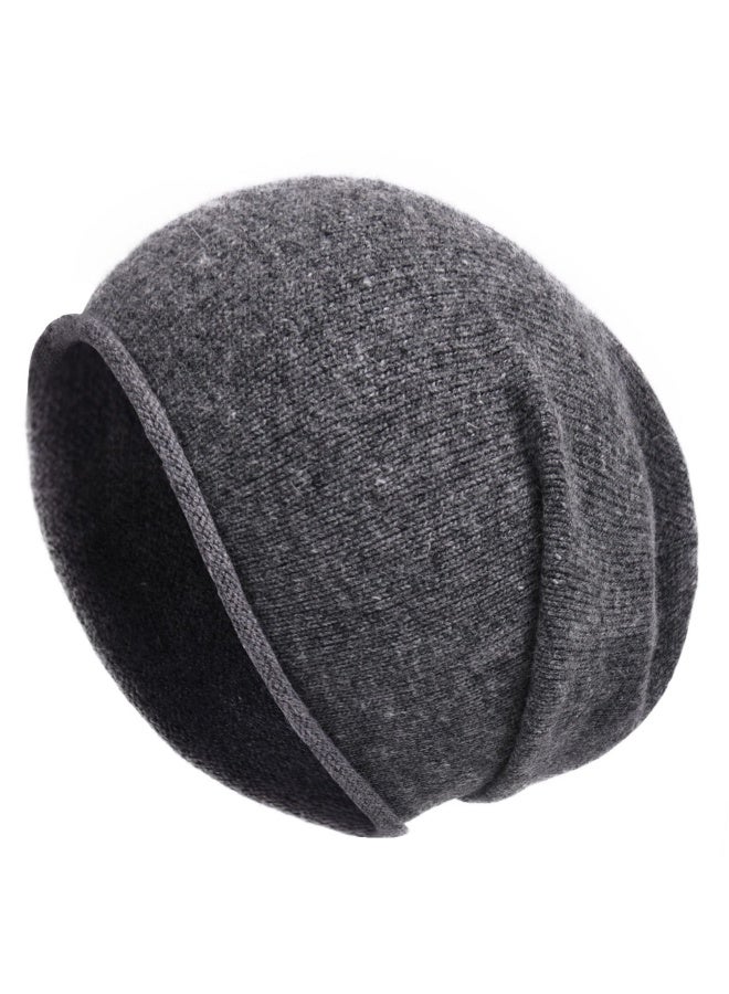 Knit Beanie Hats for Women Cashmere Wool Blend Warm Soft Knitted Slouchy Beanies Cap Hat Winter Hat  - Image 1