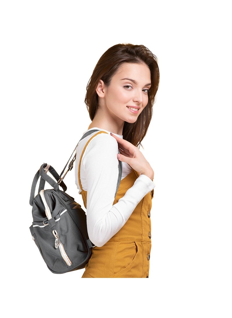 Little Story - Ace Diaper Bag - Grey - Image 1