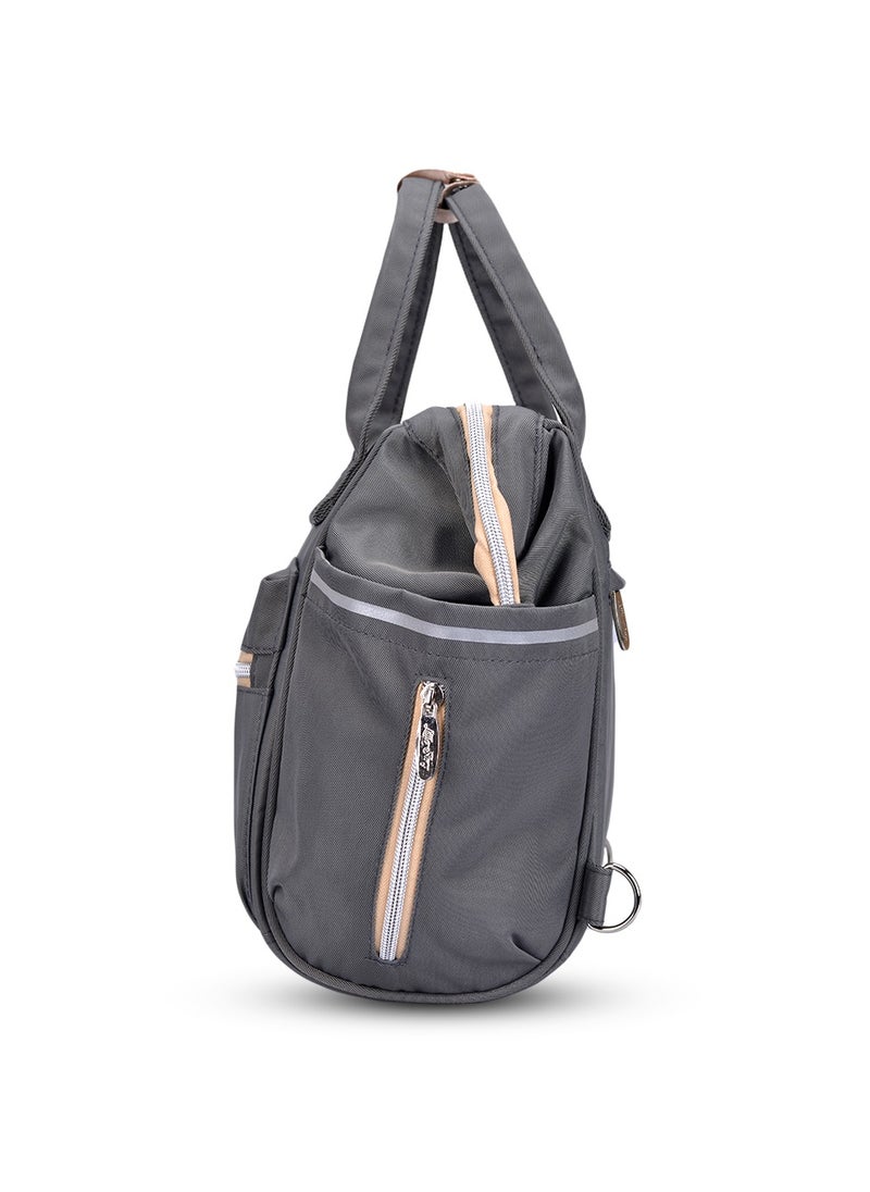 Little Story - Ace Diaper Bag - Grey - Image 1