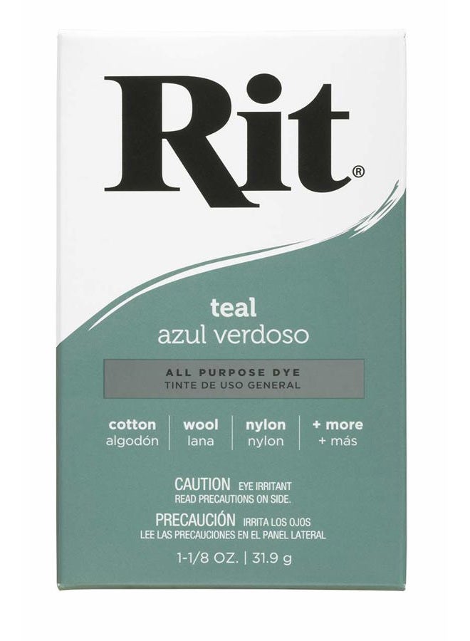RIT Dye Powder 1 1/8oz Teal - Image 1
