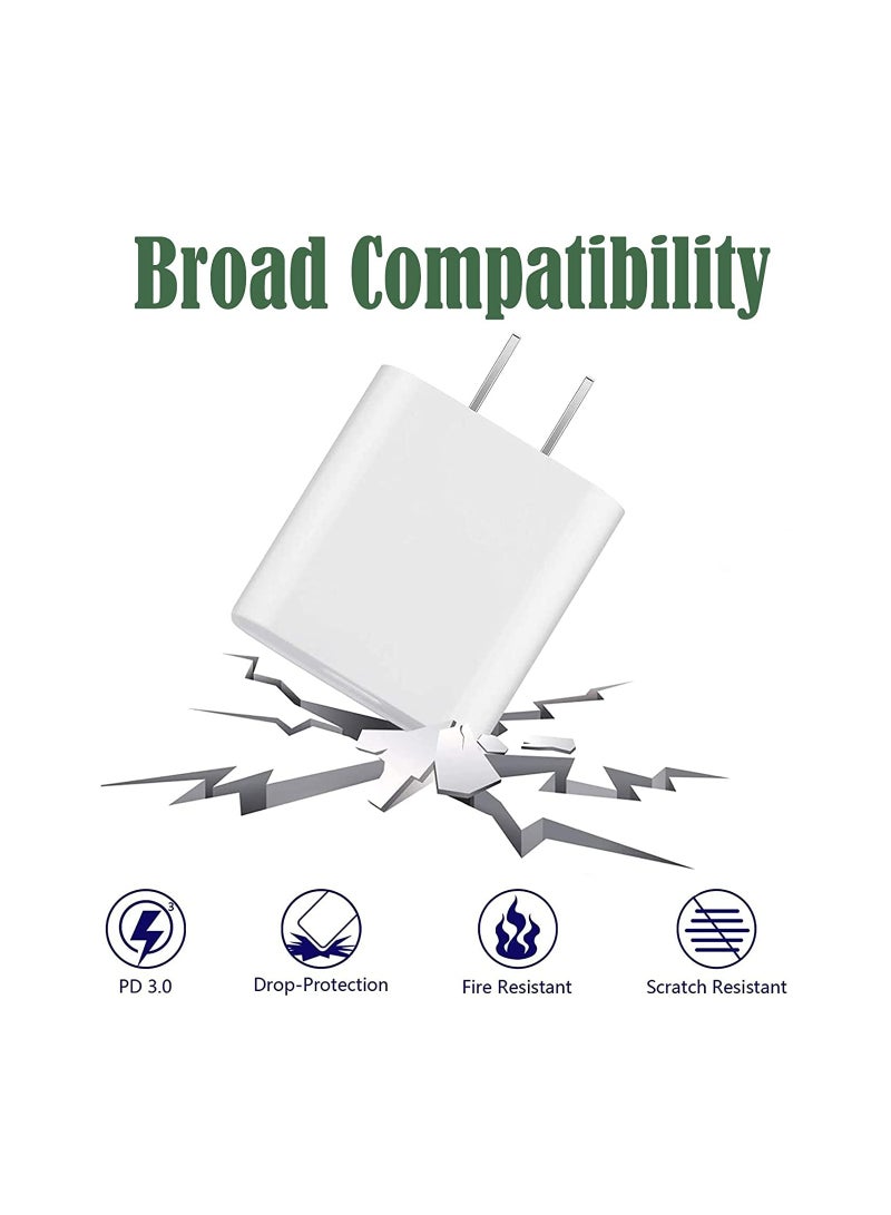 general Fast Charger iPhone 【Apple MFi Certified】 20W USB C PD Adapter with 3FT Type-C to Lightning Cable Compatible with iPhone 13 12 Pro Max Mini 11 XS - Image 3