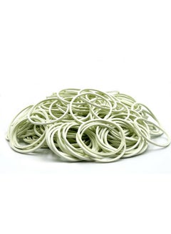 hodooly White Rubber Bands,200Pcs Elastic Bands Sturdy Rubber Band For School Home And Office Use  - Image 5